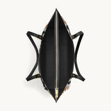 Westavelle Floral Longhorn Spirit Leather Tote Bag