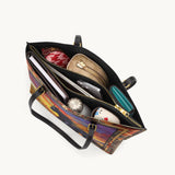 Westavelle Wildfire Run Leather Tote Bag