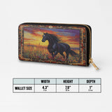 Westavelle Wildfire Run Leather Wallet Purse