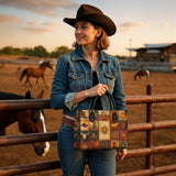 Westavelle Western Mosaic Leather Bag