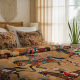 Westavelle Strength Native Horses Quilt 3-Piece Set