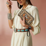 Westavelle Amber Gallop Leather Wallet Purse