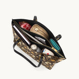 Westavelle Golden Mane Bloom Leather Tote Bag