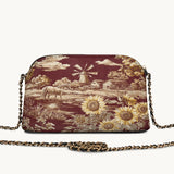 Westavelle Rustic Bloom Leather Crossbody Bag