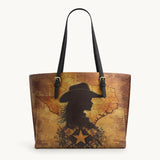 Westavelle Texas Cowgirl Soul Leather Tote Bag