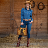 Westavelle Texas Cowgirl Soul Leather Bag