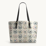 Westavelle  Wildflower Waltz Leather Tote Bag