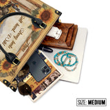 Westavelle Personalized Wild Spirit Bloom Leather Bag