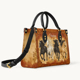 Westavelle Personalized Galloping Horse Legacy Leather Bag