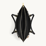 Westavelle Floral Longhorn Spirit Leather Tote Bag