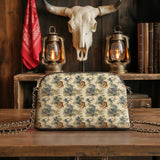 Westavelle Texan Bloom Leather Crossbody Bag