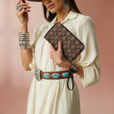 Westavelle Bronco Baroque Leather Wallet Purse