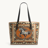 Westavelle Amber Gallop Leather Tote Bag