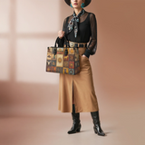 Westavelle Western Mosaic Leather Bag