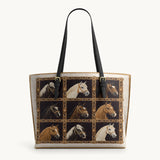 Westavelle Horse Gallery Grace Leather Tote Bag