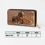 Westavelle Horse Legacy Leather Wallet Purse