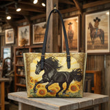 Westavelle Sunfire Gallop Leather Tote Bag