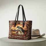 Westavelle Sunrise Spirit Leather Tote Bag