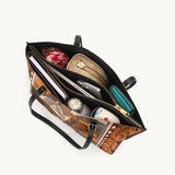 Westavelle Bridle & Burnt Clay Leather Tote Bag