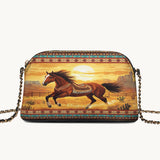 Westavelle Spirit Horse Leather Crossbody Bag
