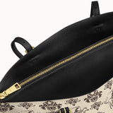 Westavelle Cowboy Toile Leather Tote Bag