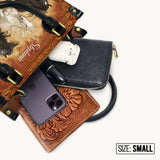 Westavelle Personalized Galloping Horse Legacy Leather Bag