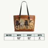 Westavelle Galloping Horse Legacy Leather Tote Bag