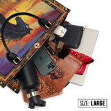 Westavelle Wildfire Run Leather Bag