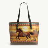 Westavelle Spirit Horse Leather Tote Bag