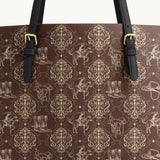 Westavelle Bronco Baroque Leather Tote Bag