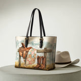 Westavelle Prairie Rest Leather Tote Bag