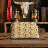 Westavelle Bronze Meadow Leather Crossbody Bag