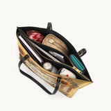 Westavelle Personalized Wild Spirit Bloom Leather Tote Bag