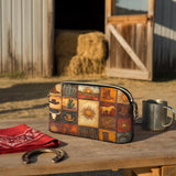 Westavelle Western Mosaic Leather Crossbody Bag