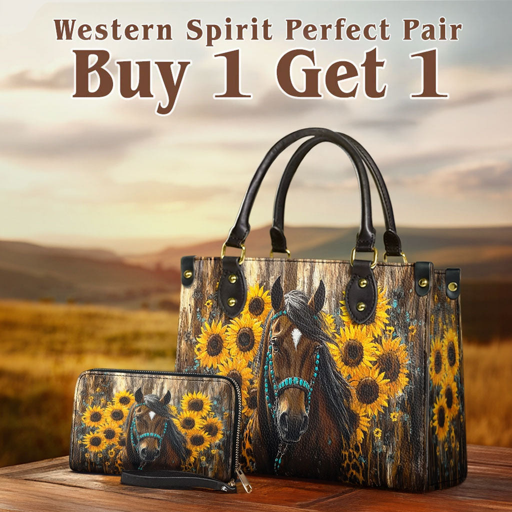 Westavelle Sunflower Horseheart Leather Bag