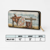 Westavelle Prairie Rest Leather Wallet Purse