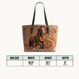 Westavelle Horse Legacy Leather Tote Bag