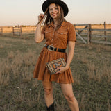 Westavelle Amber Gallop Leather Wallet Purse