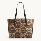 Westavelle Twilight Mustang Leather Tote Bag