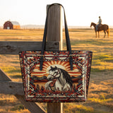 Westavelle Sunrise Spirit Leather Tote Bag