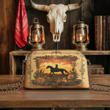 Westavelle Desert Bloom Ride Leather Crossbody Bag