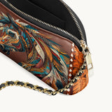 Westavelle Tribal Horse Majesty Leather Crossbody Bag