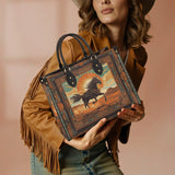 Westavelle Desert Storm Horse Leather Bag