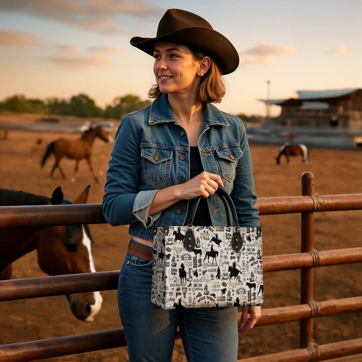 Westavelle Rodeo Spirit Leather Bag