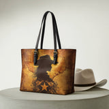 Westavelle Texas Cowgirl Soul Leather Tote Bag