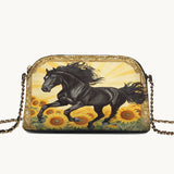 Westavelle Sunfire Gallop Leather Crossbody Bag