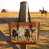 Westavelle Galloping Horse Legacy Leather Tote Bag