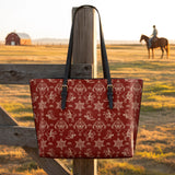 Westavelle Rodeo Rouge Leather Tote Bag
