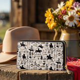 Westavelle Rodeo Spirit Leather Wallet Purse