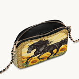 Westavelle Sunfire Gallop Leather Crossbody Bag